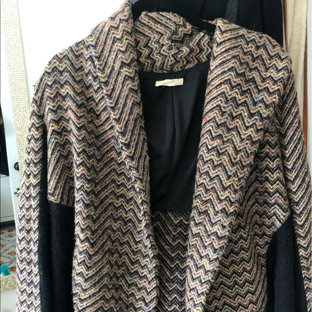 Knit jacket/ thick blazer